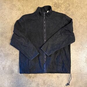 Men’s Izod Black Sherpa Zip Up